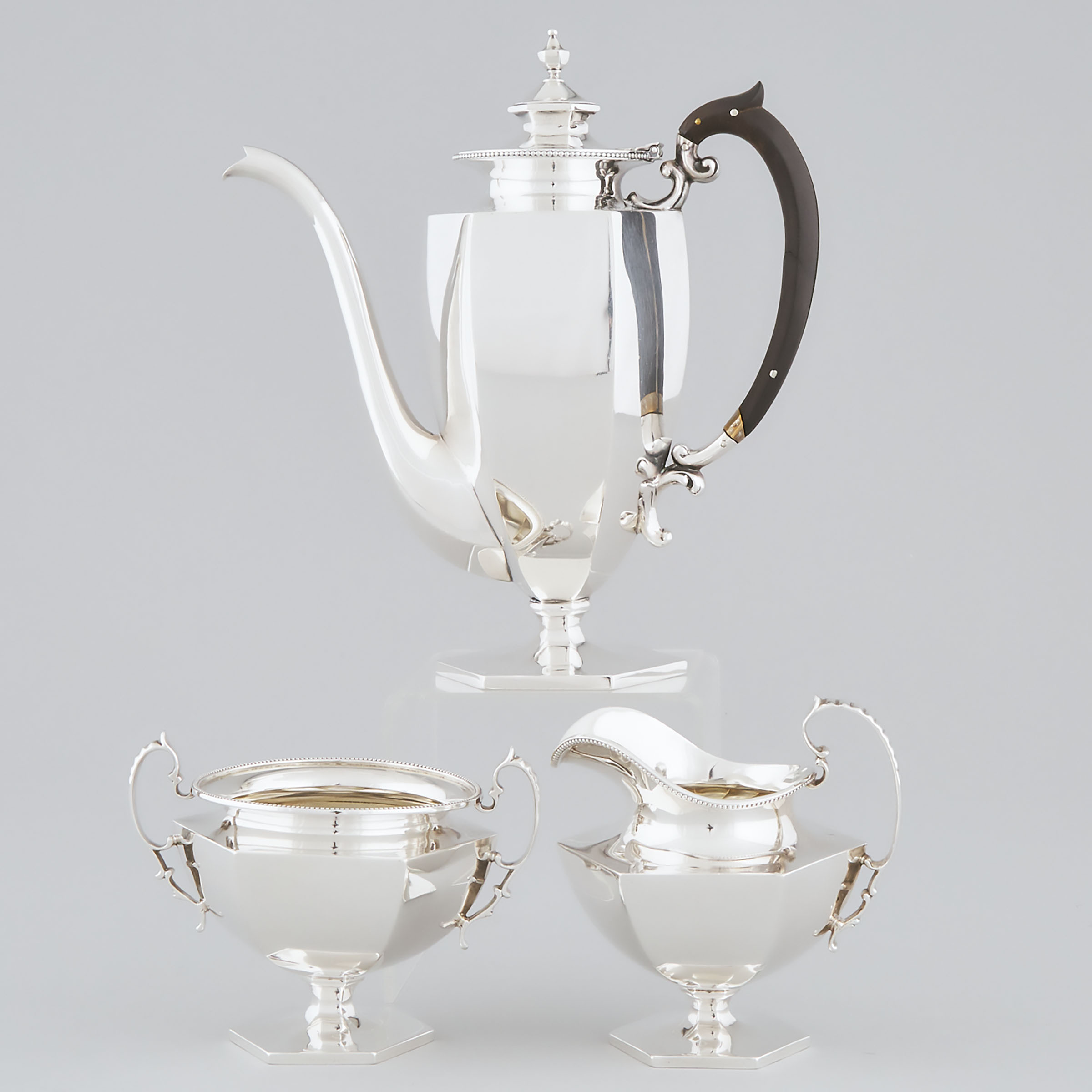 American Silver Coffee Service, Howard Sterling Co., Providence, R.I., early 20th century