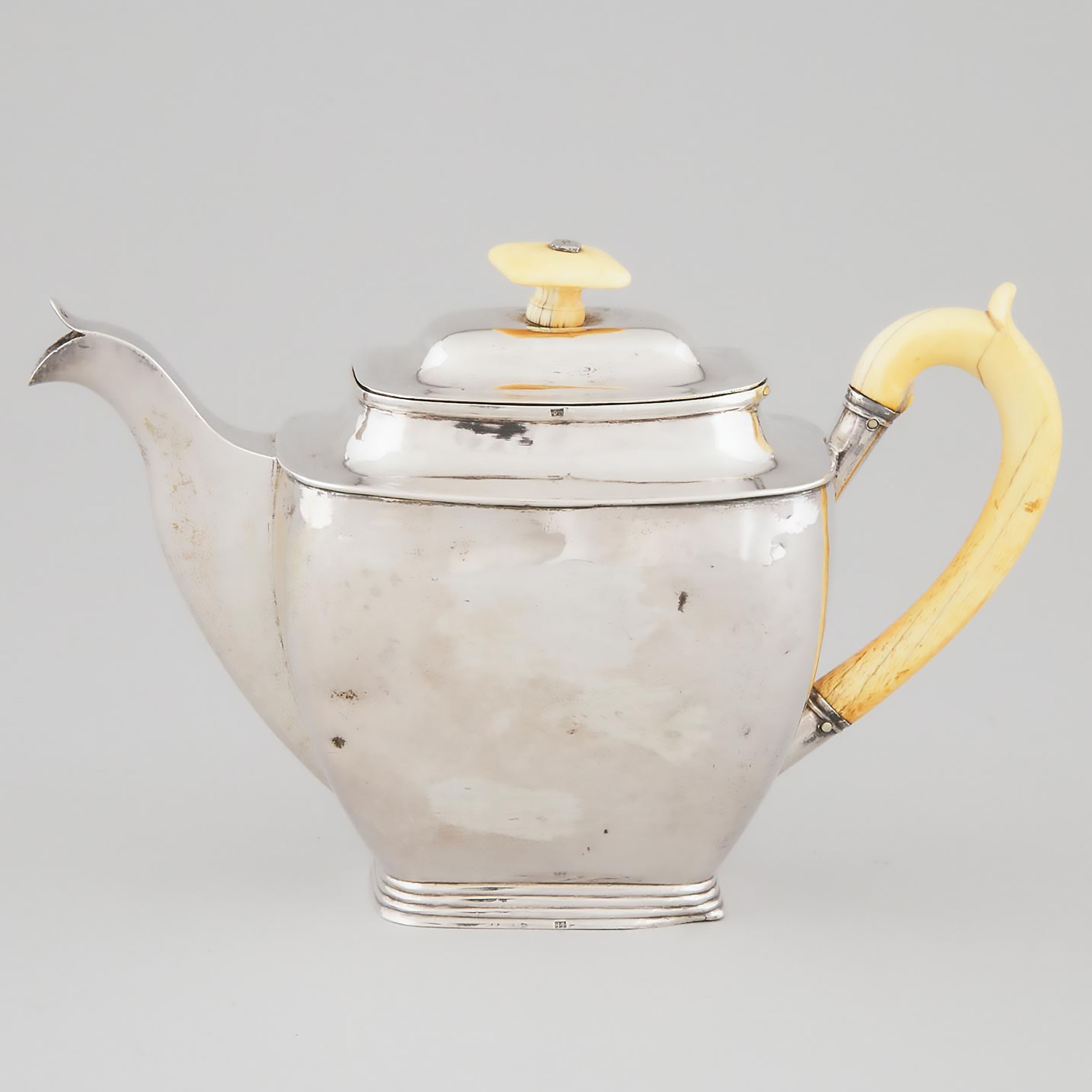 Russian Silver Teapot, Martin Lavrov, Moscow, 1830