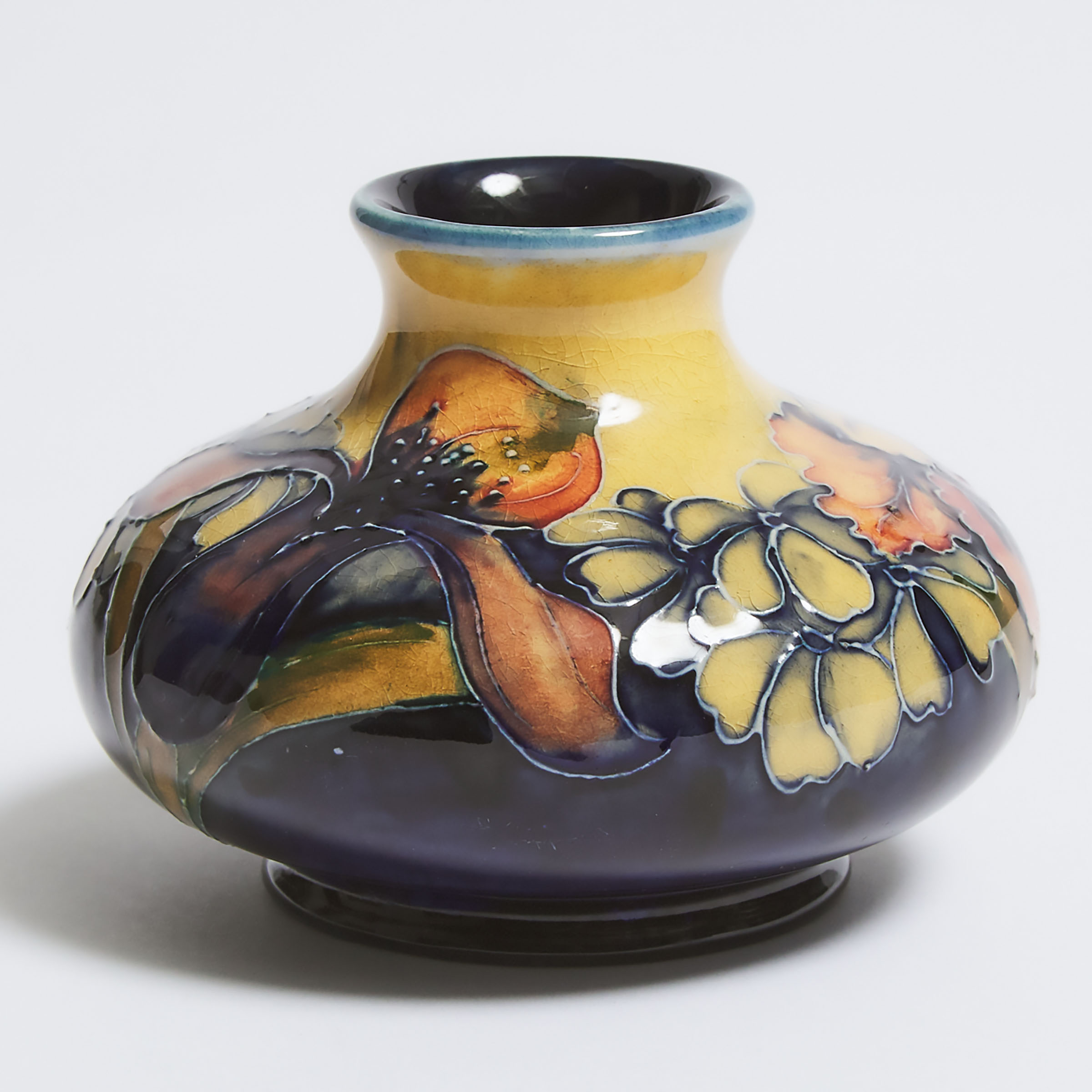 Moorcroft Orchids Small Vase, c.1940