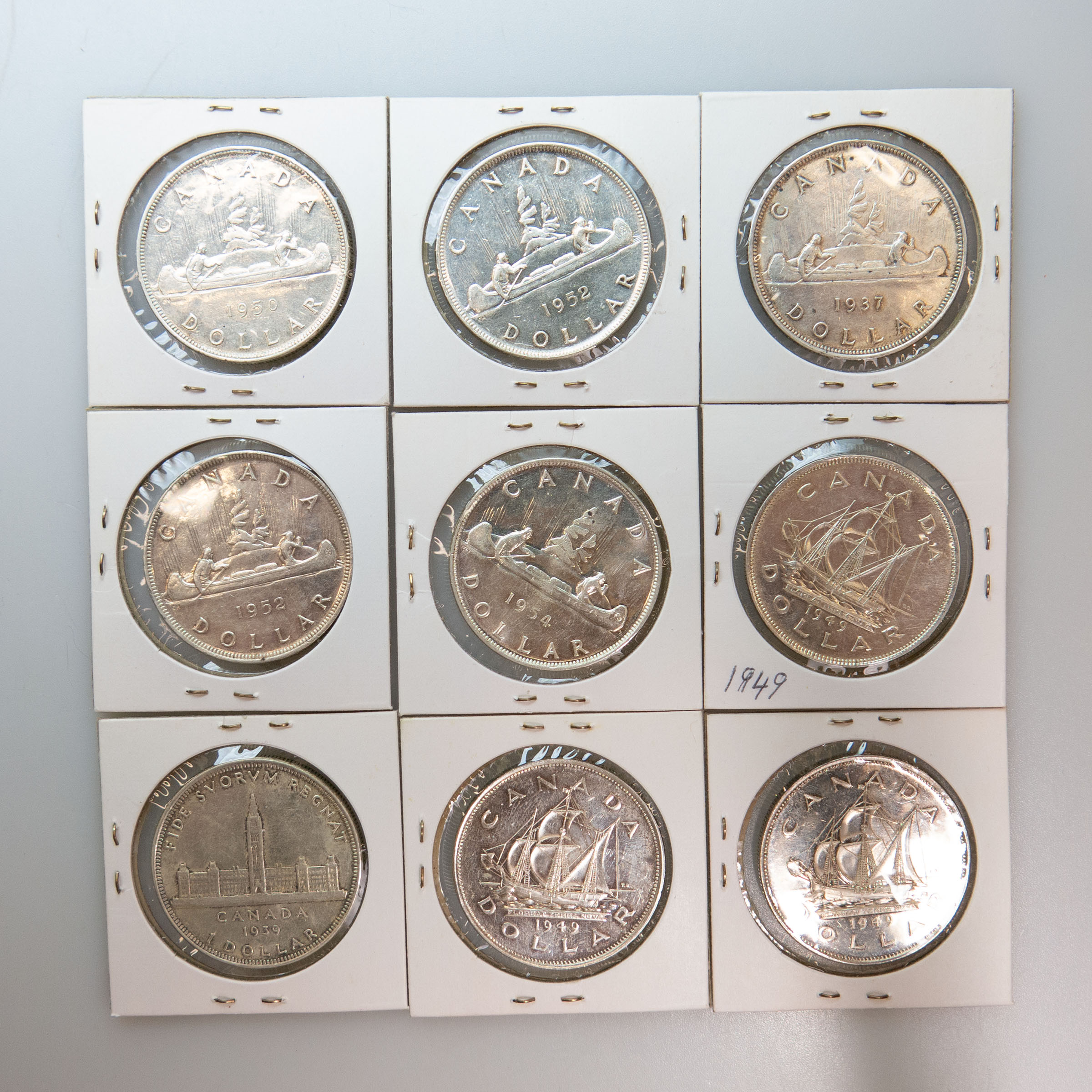 31 Canadian Silver Dollars