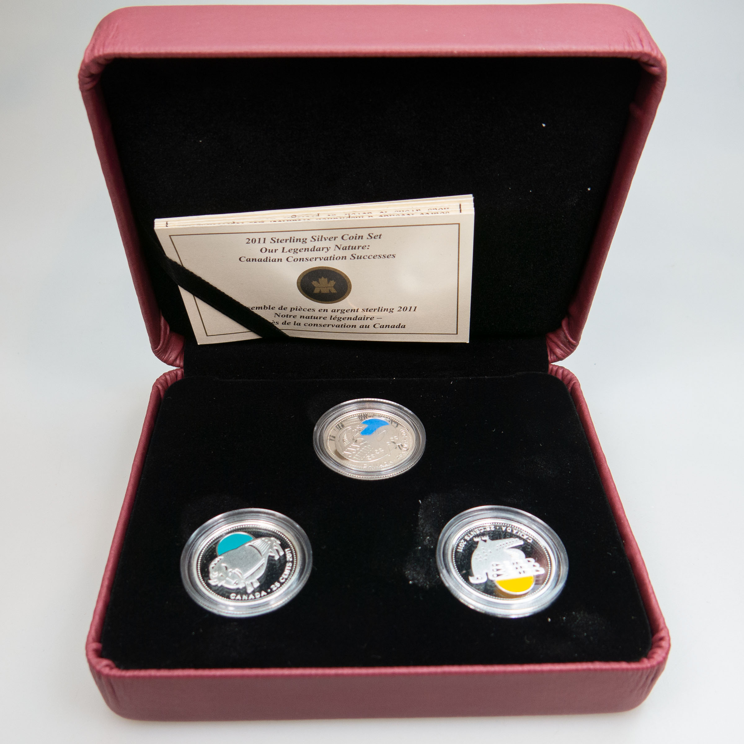 6 Canadian Commemorative Silver Coins