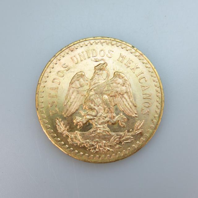 Mexican 1947 50 Peso Gold Coin