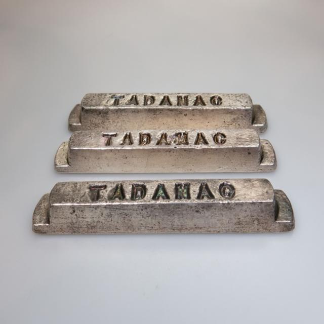 Three Tadanac Silver Bars