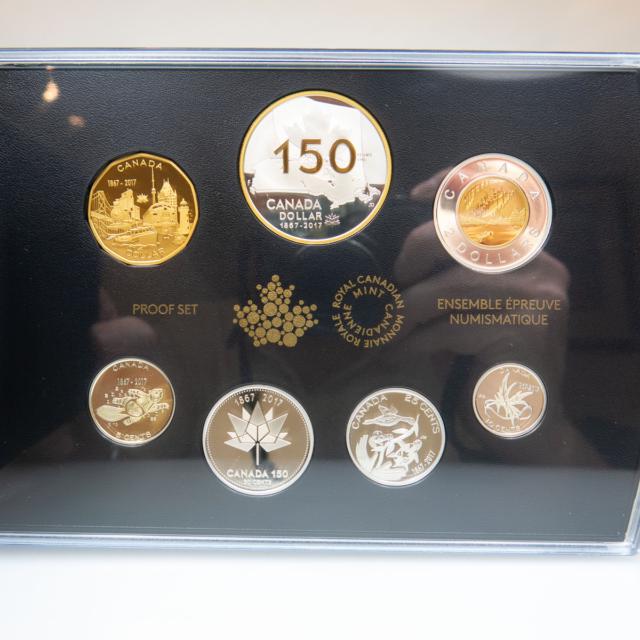 2 x 2017 Canadian Fine Silver Proof Coin Sets