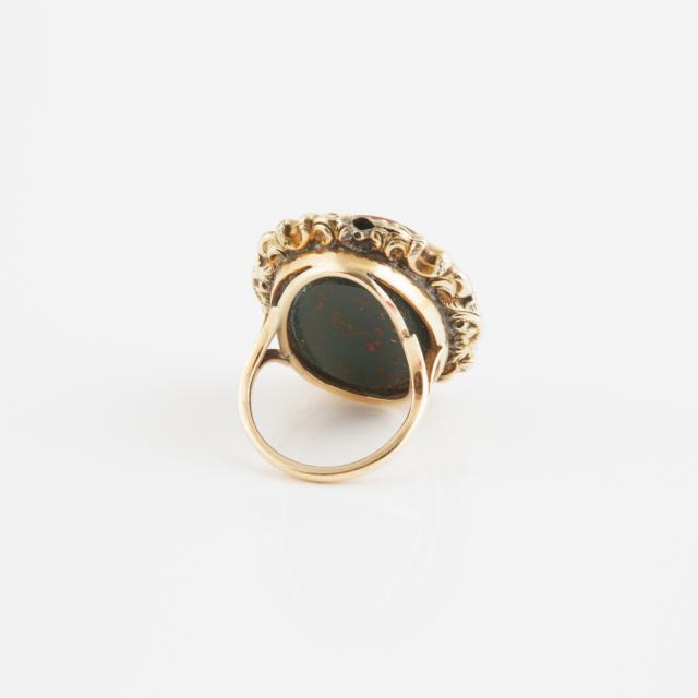 14k Yellow Gold And Gold-Filled Ring