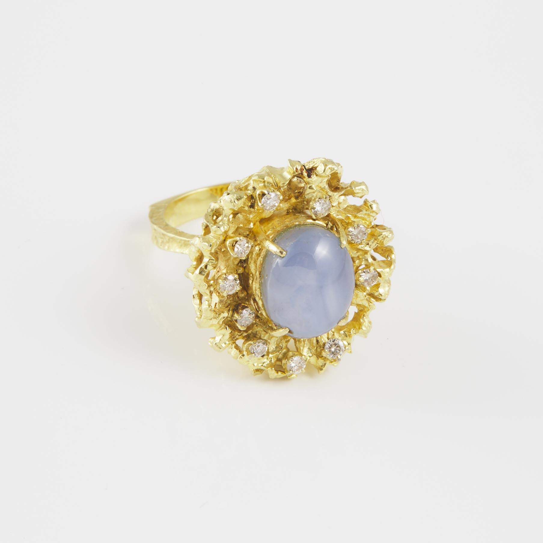 18k Yellow Gold Cocktail Ring