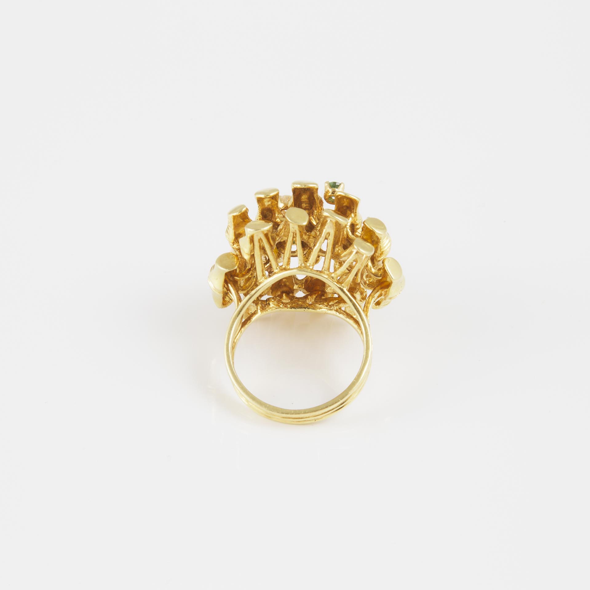 18k Yellow Gold Cocktail Ring