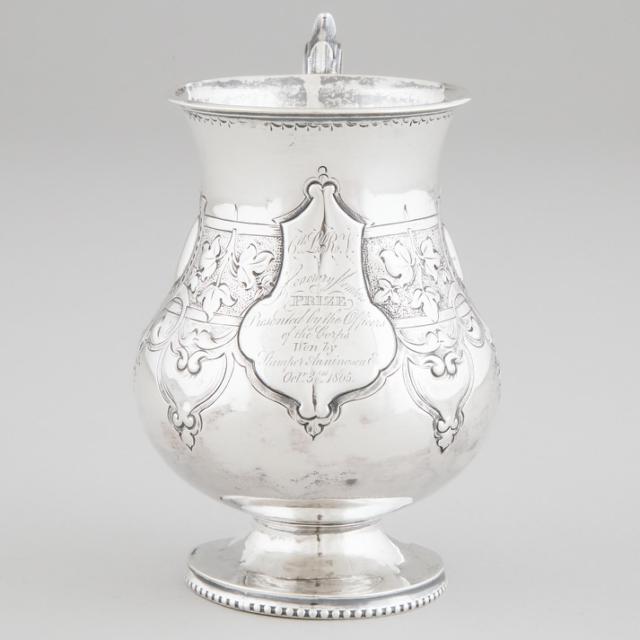 Victorian Silver Mug, John Harrison & Co., Sheffield, 1862