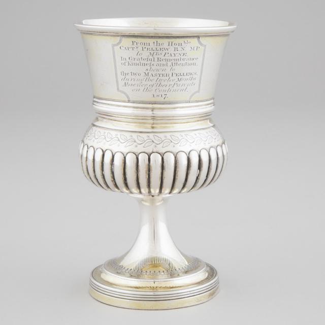 George III Silver Thistle Shaped Cup, Samuel Hennell & John Terry, London, 1814