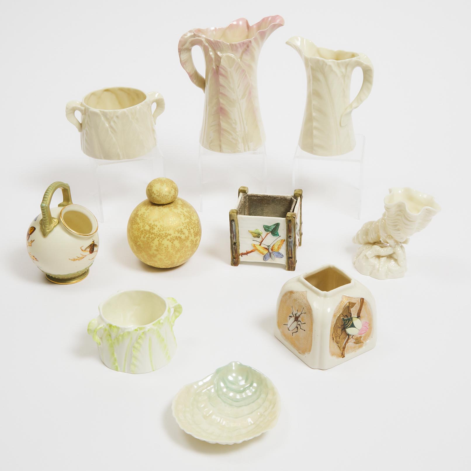 Group of Royal Worcester Porcelain, late 19th/20th century