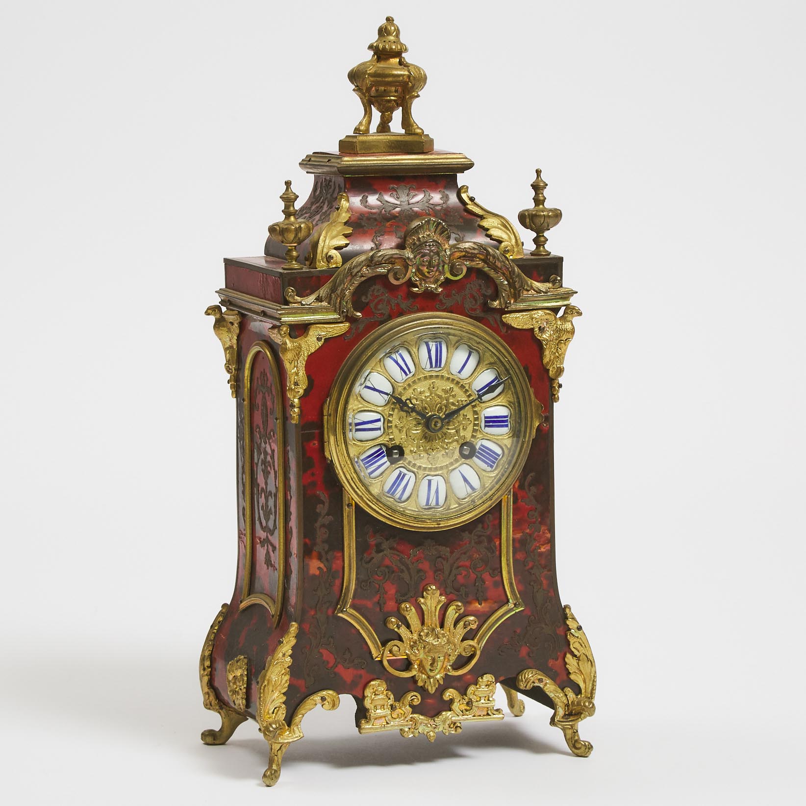 Louis XIV Style Boulle Work Bracket Clock, c.1900