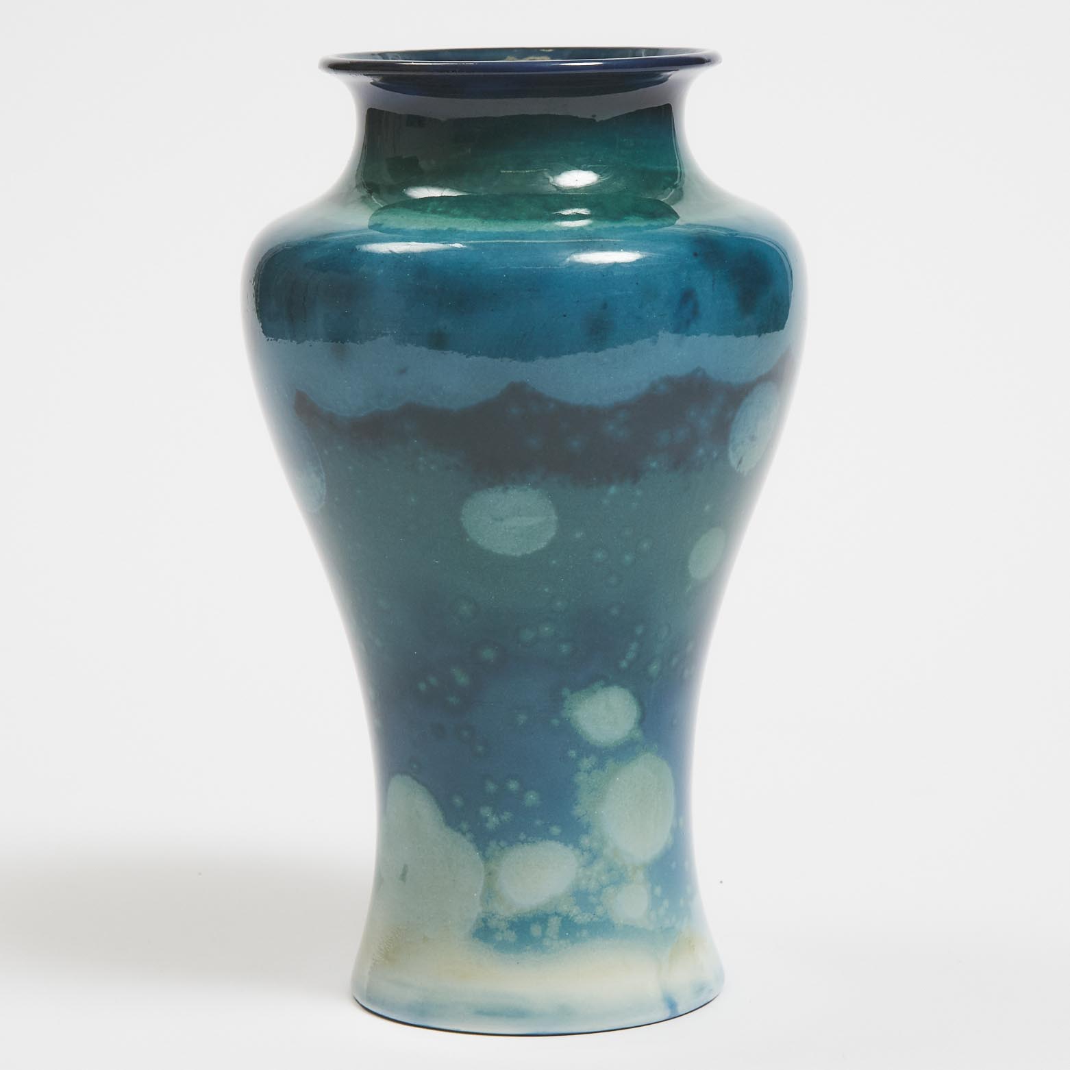 Royal Worcester Sabrina Ware Fish Vase, Walter Harold Austin, c.1926