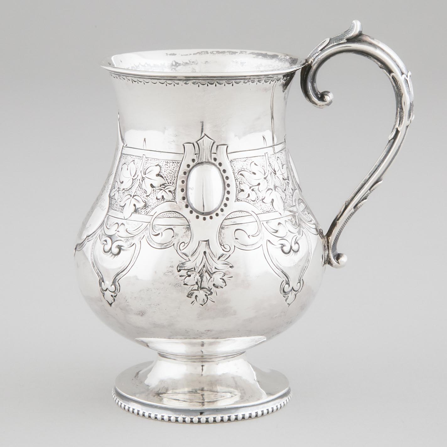 Victorian Silver Mug, John Harrison & Co., Sheffield, 1862