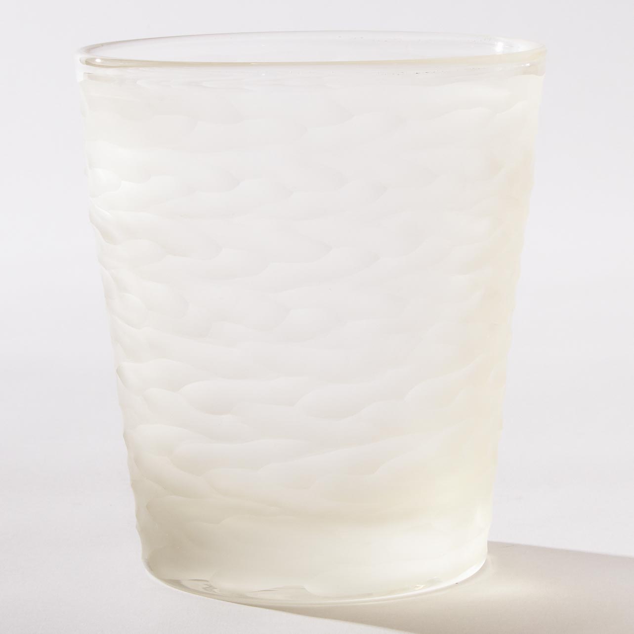 Murano Style 'Battuto' Glass Vase, 20th century