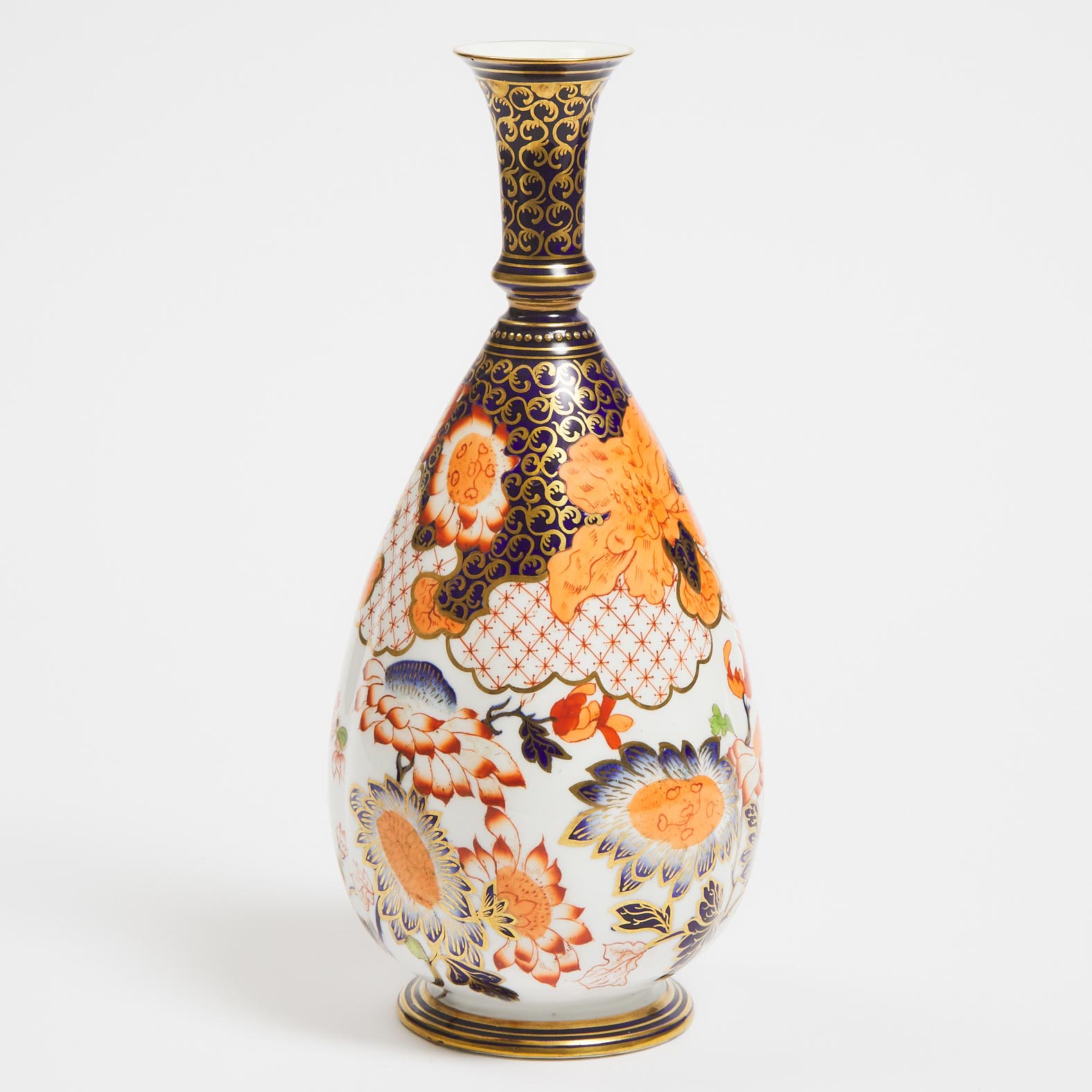 Derby Crown Porcelain Co. 'Japan' Pattern Vase, c.1889