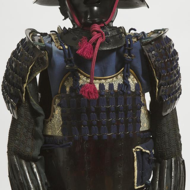 A Suit of Samurai Armour (Yamaichi Tateage Dangae Dou Gusoku), Momoyama to Edo Period (1573-1868)