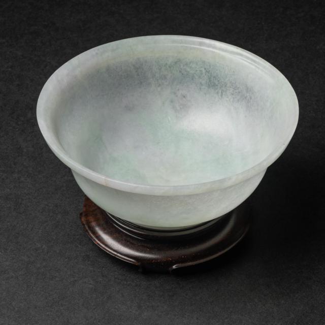 A Jadeite Bowl, Qianlong Period, 18th Century