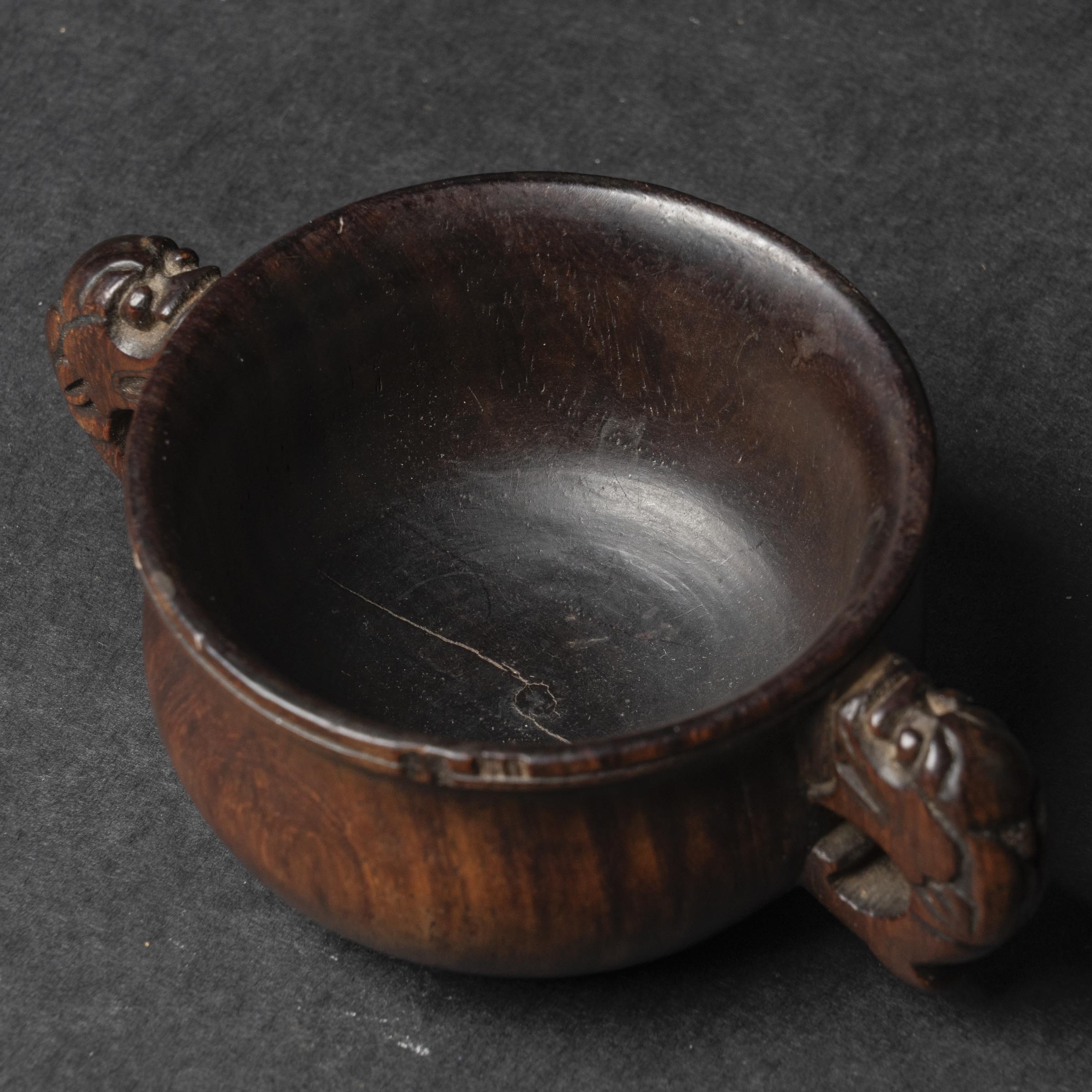 A Huanghuali Twin-Handled Cup, Ming Dynasty (1368-1644)