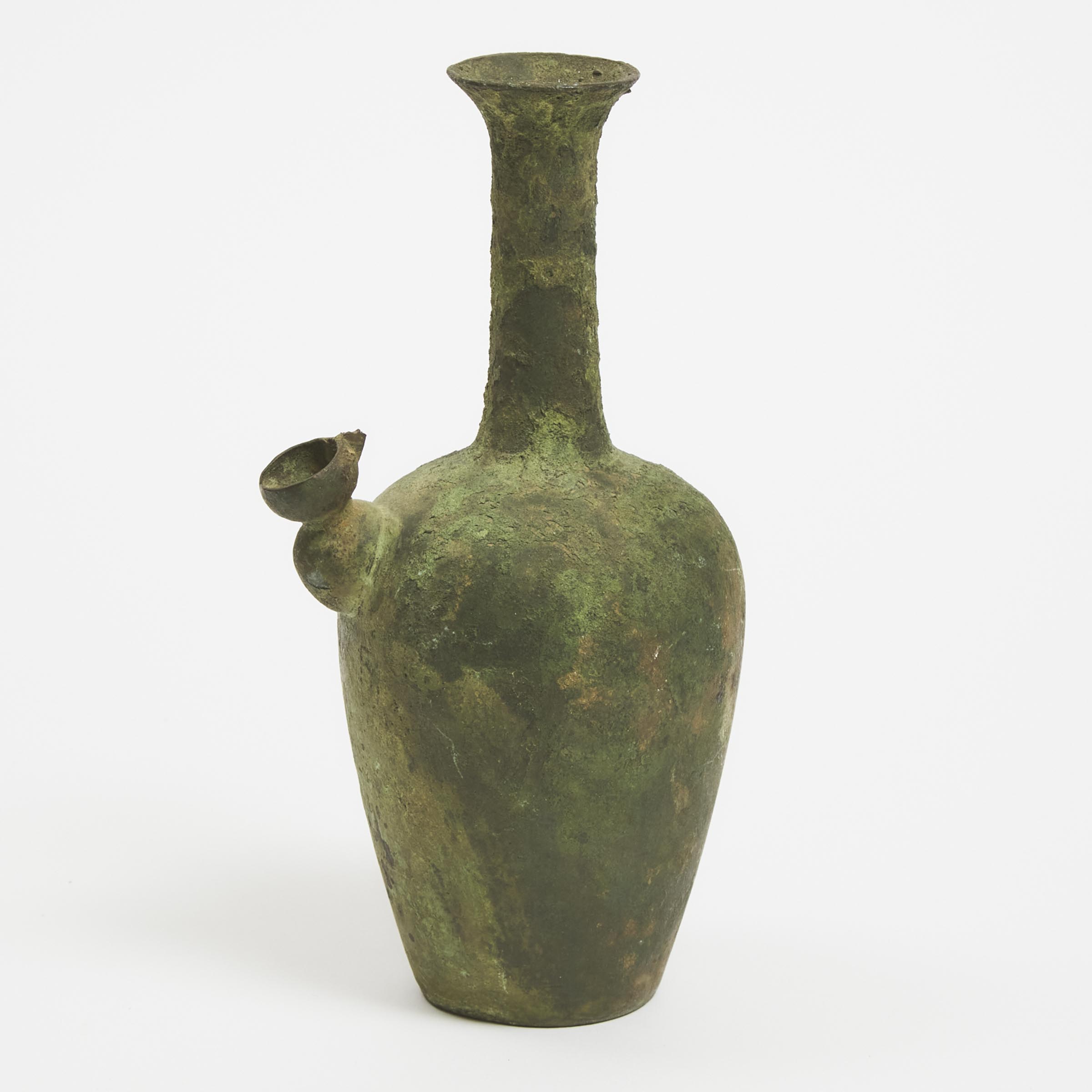 A Bronze Water Bottle (Kundika), Goryeo Dynasty, 12th Century