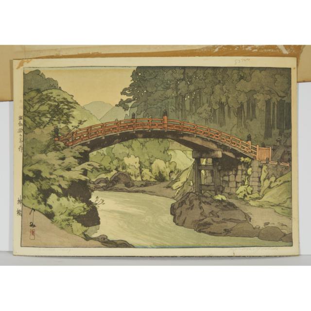 Hiroshi Yoshida (1876-1950), Sacred Bridge (Shinbashi), 1937