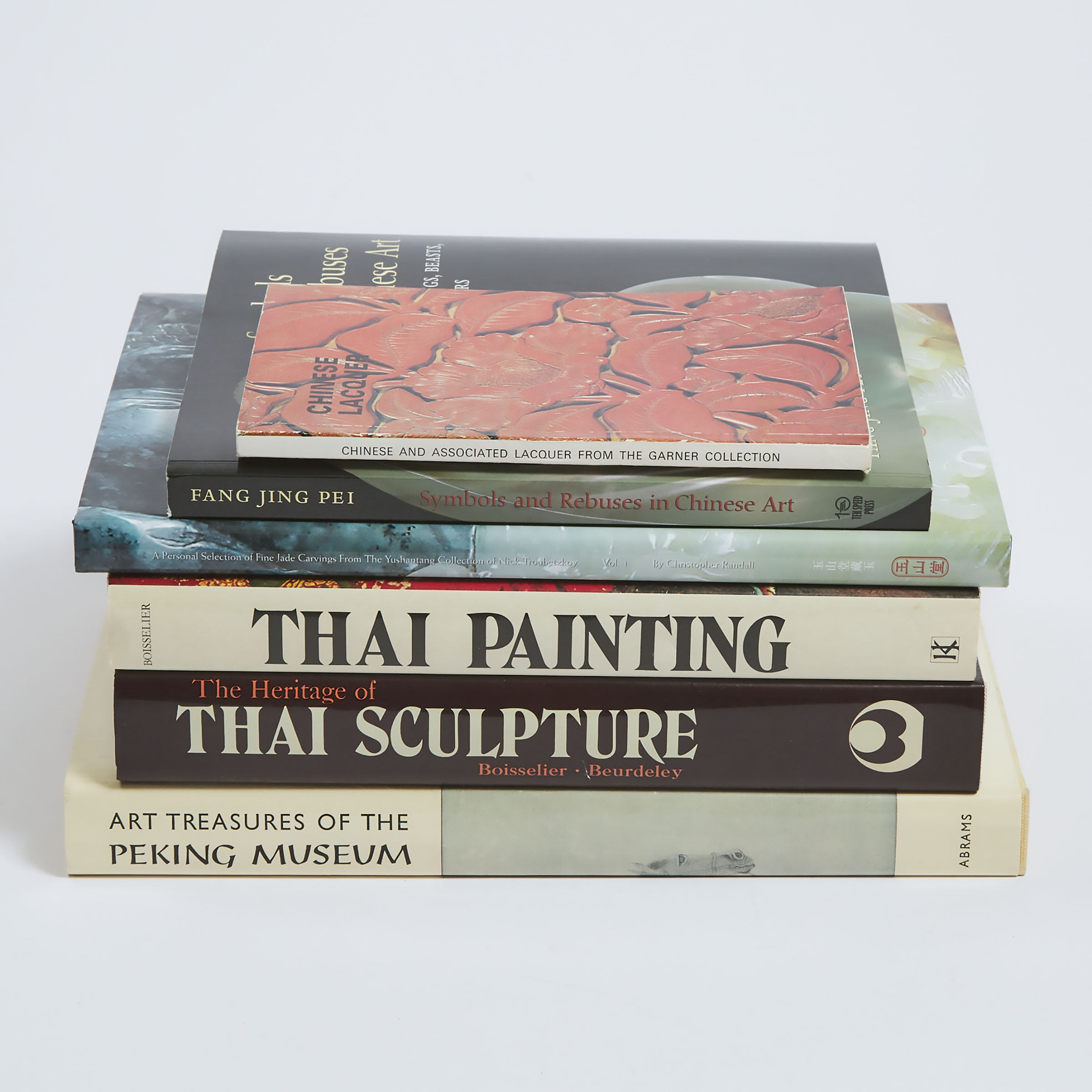 A Group of Seven Chinese and Asian Art Reference Books