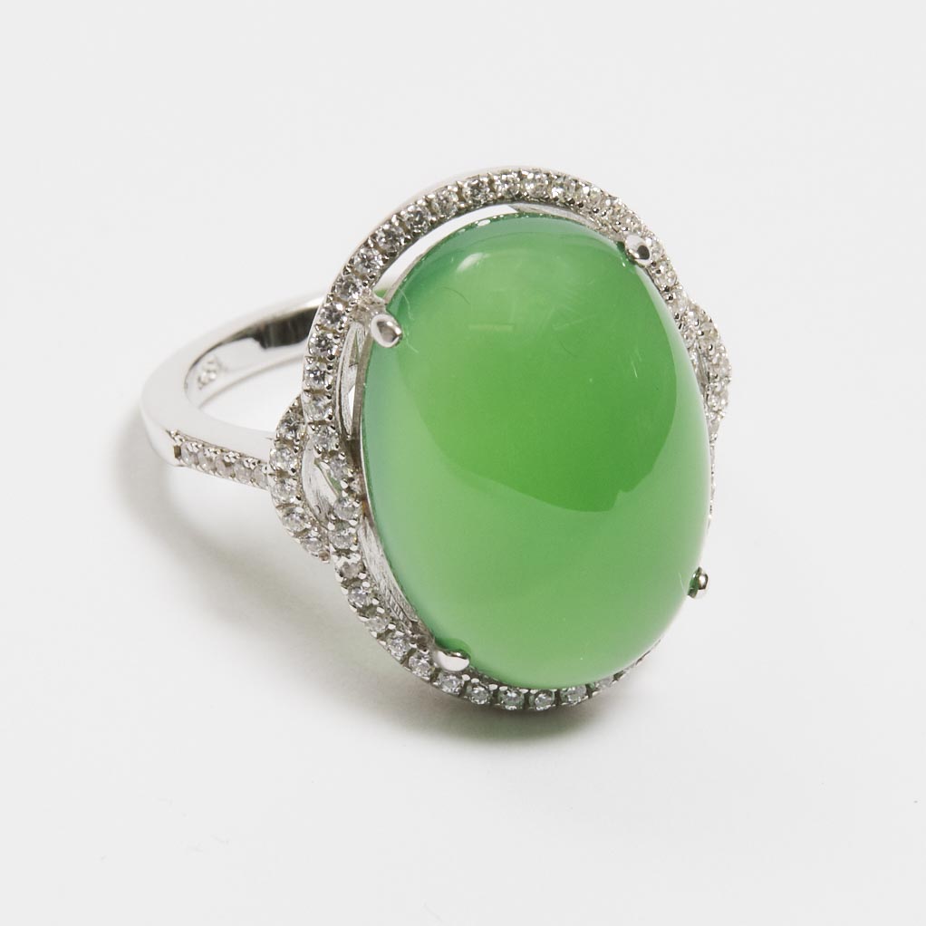 A Jadeite Ring