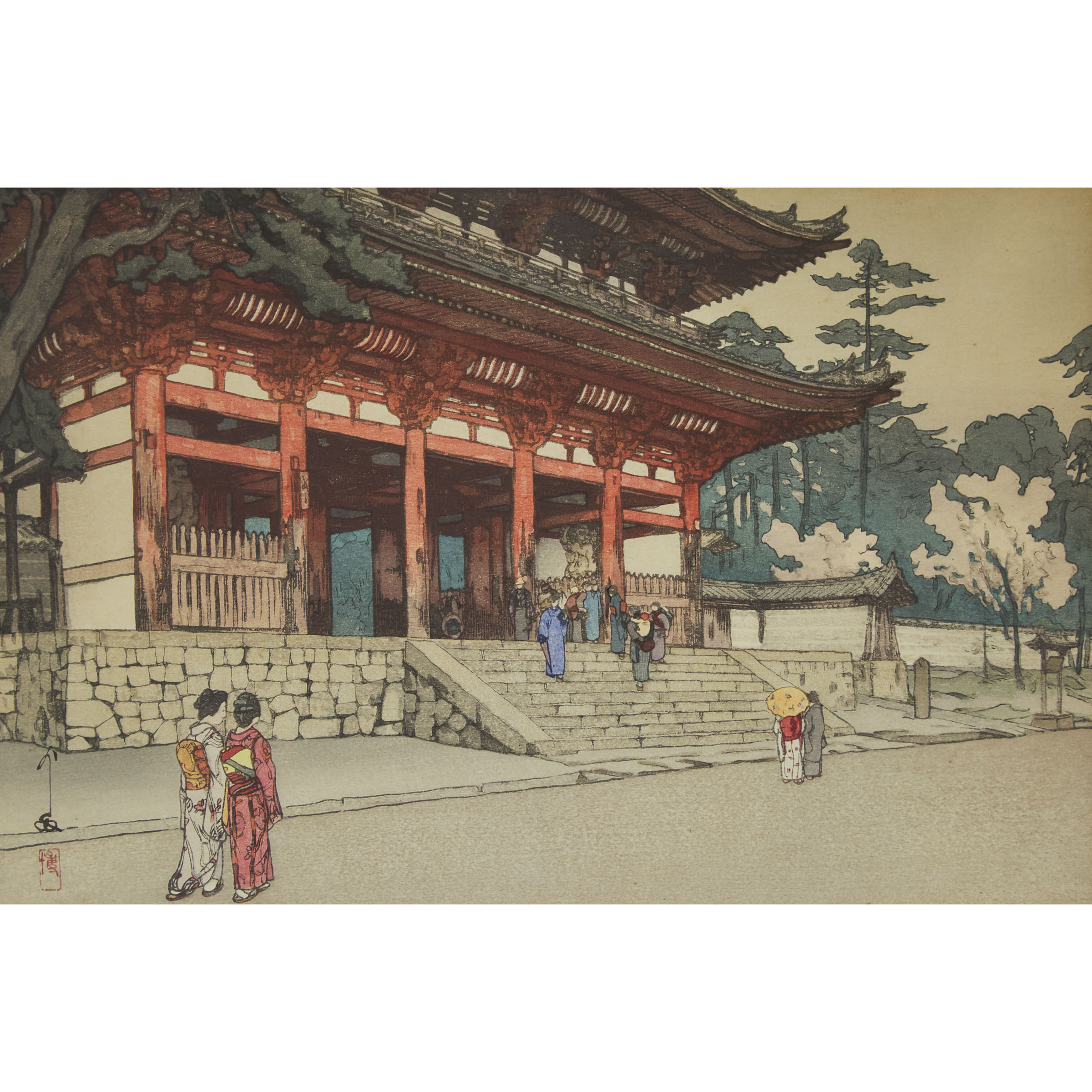 Hiroshi Yoshida (1876-1950), Omuro, 1940