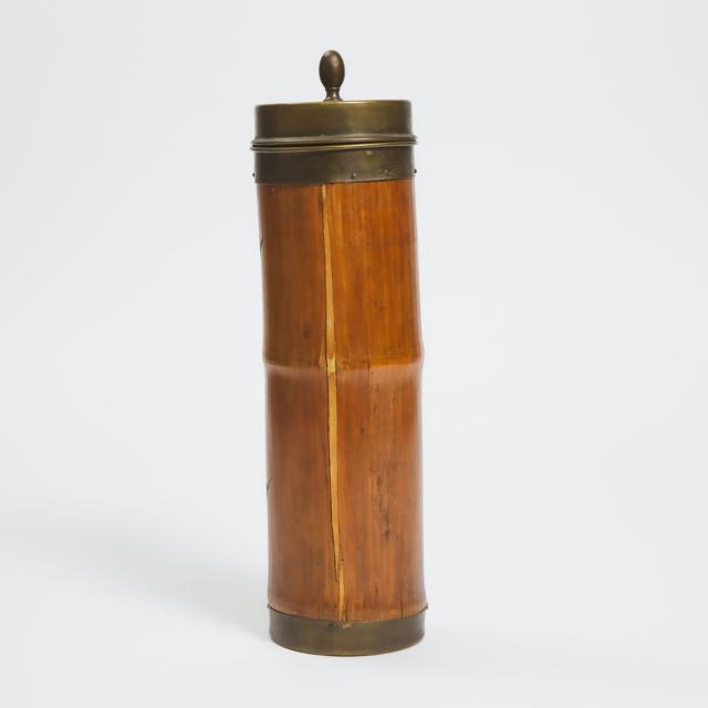 A Chinese Bamboo Incense Holder, Republican Period