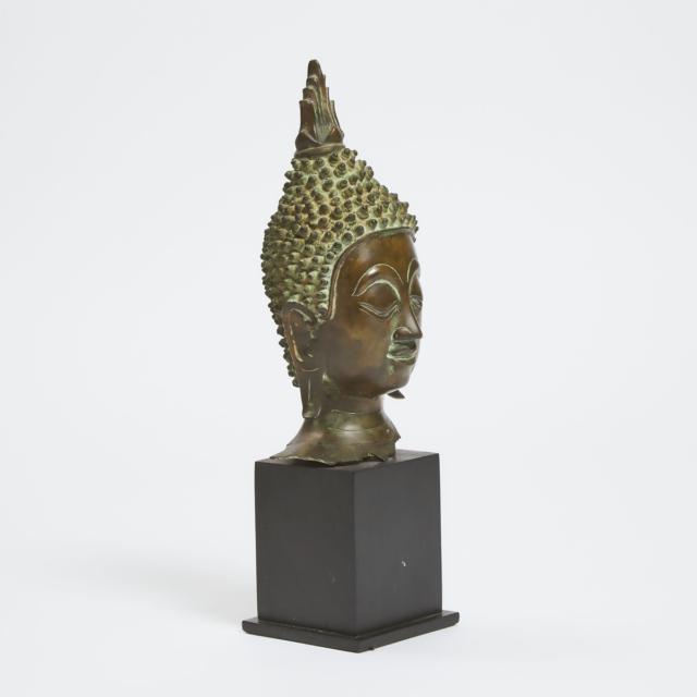 An Ayutthaya Bronze Head of Buddha, Laos/Thailand, 18th/19th Century