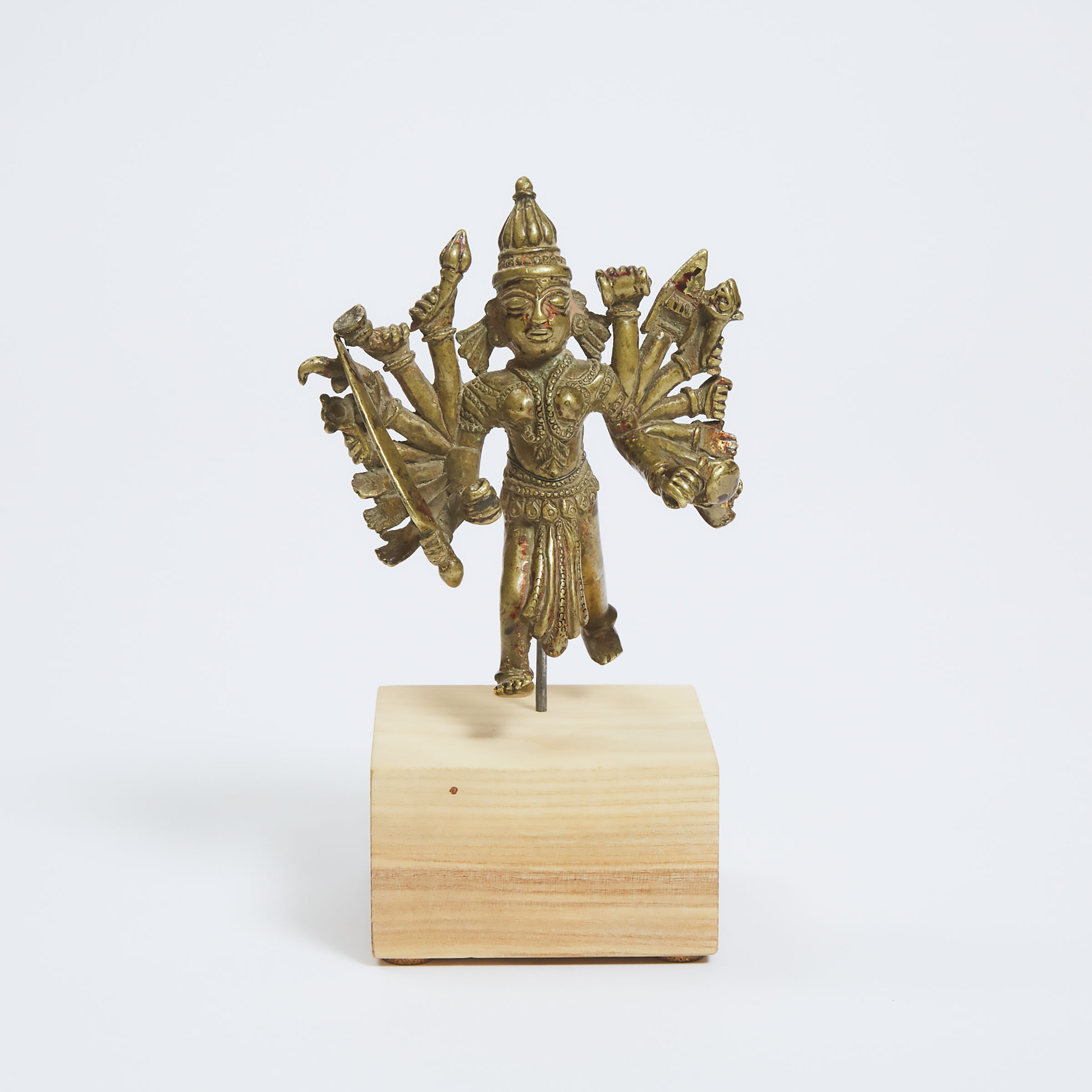 A Bronze Figure of Durga, South India, 18th Century