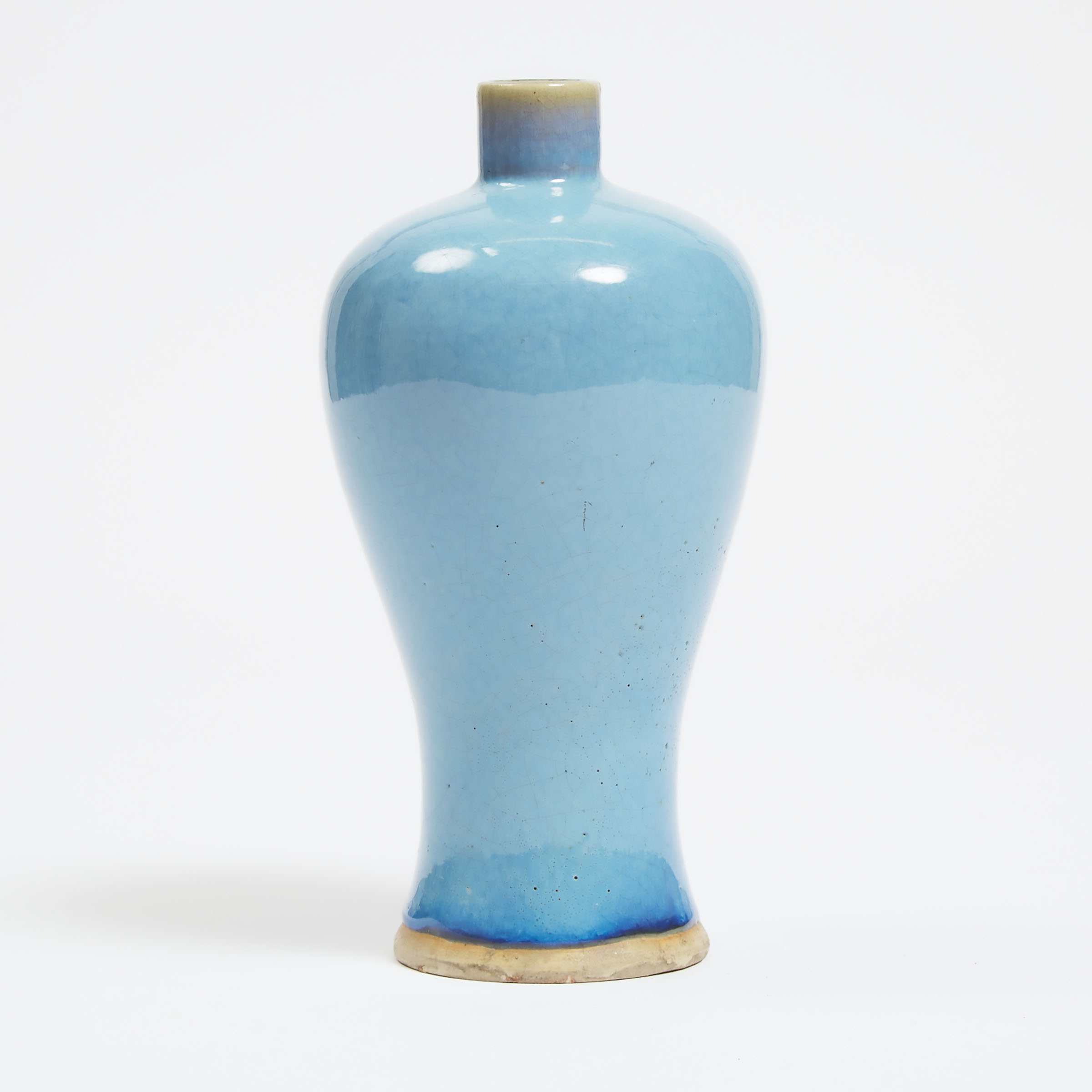 A Jun-Style Meiping Vase, 19th Century