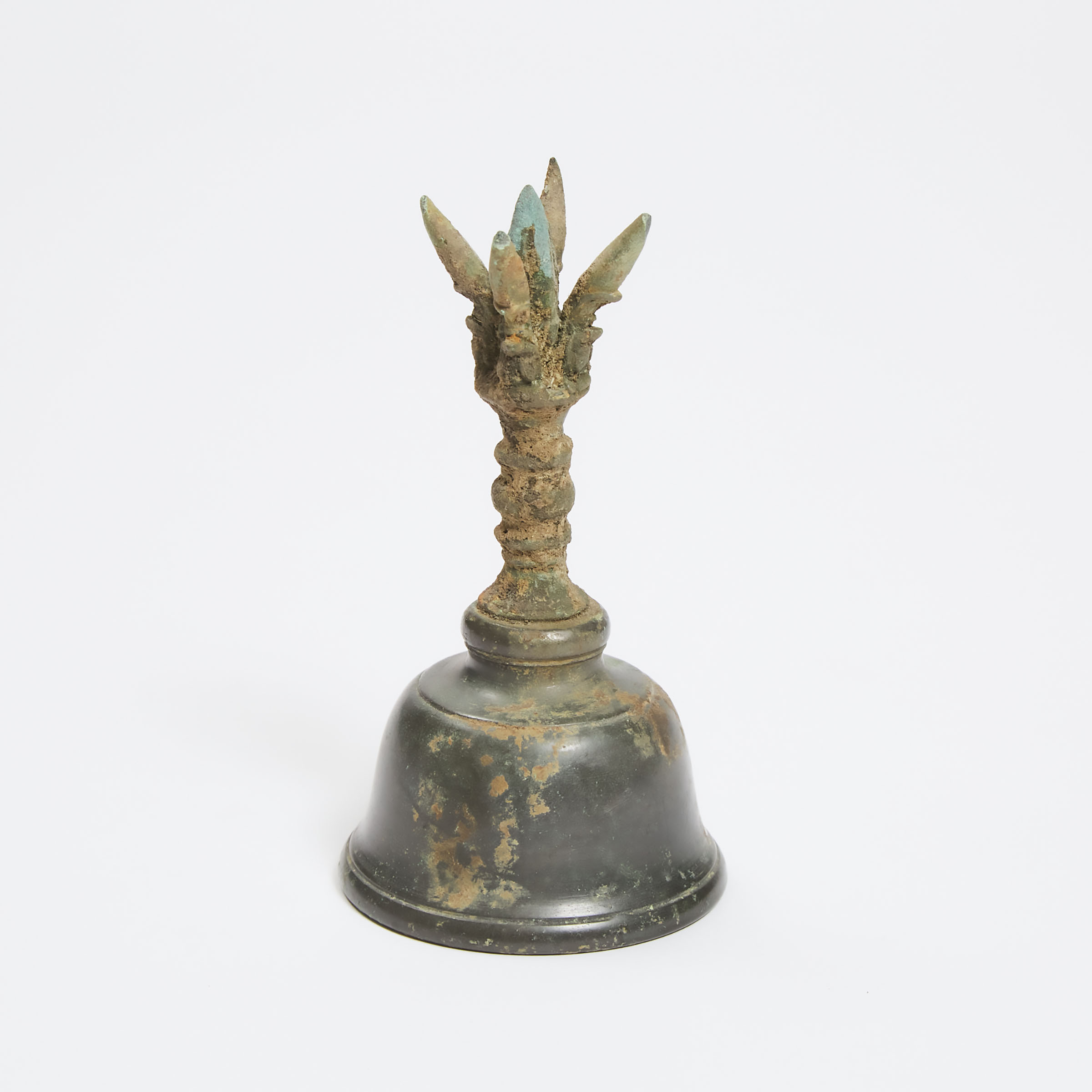 A Javanese Bronze Vajraghanta (Ritual Bell), 14th Century