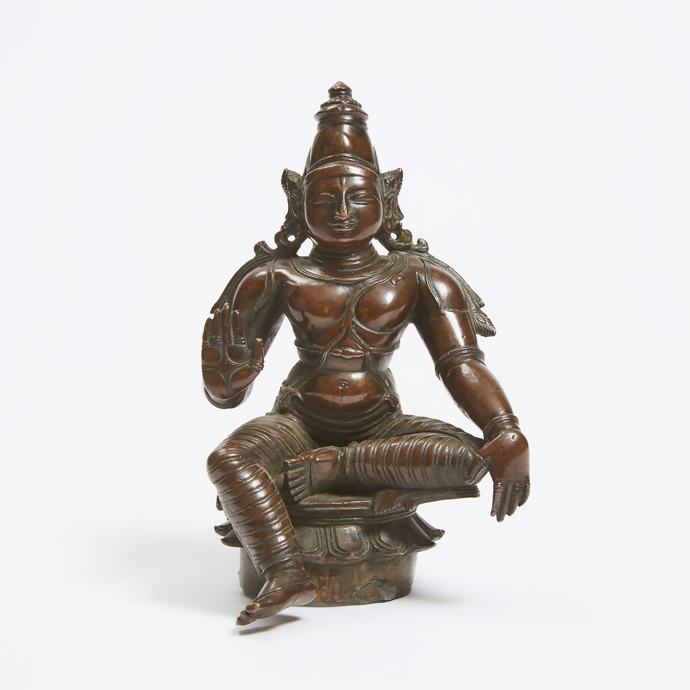 A Bronze Figure of Shiva, South India, 17th Century