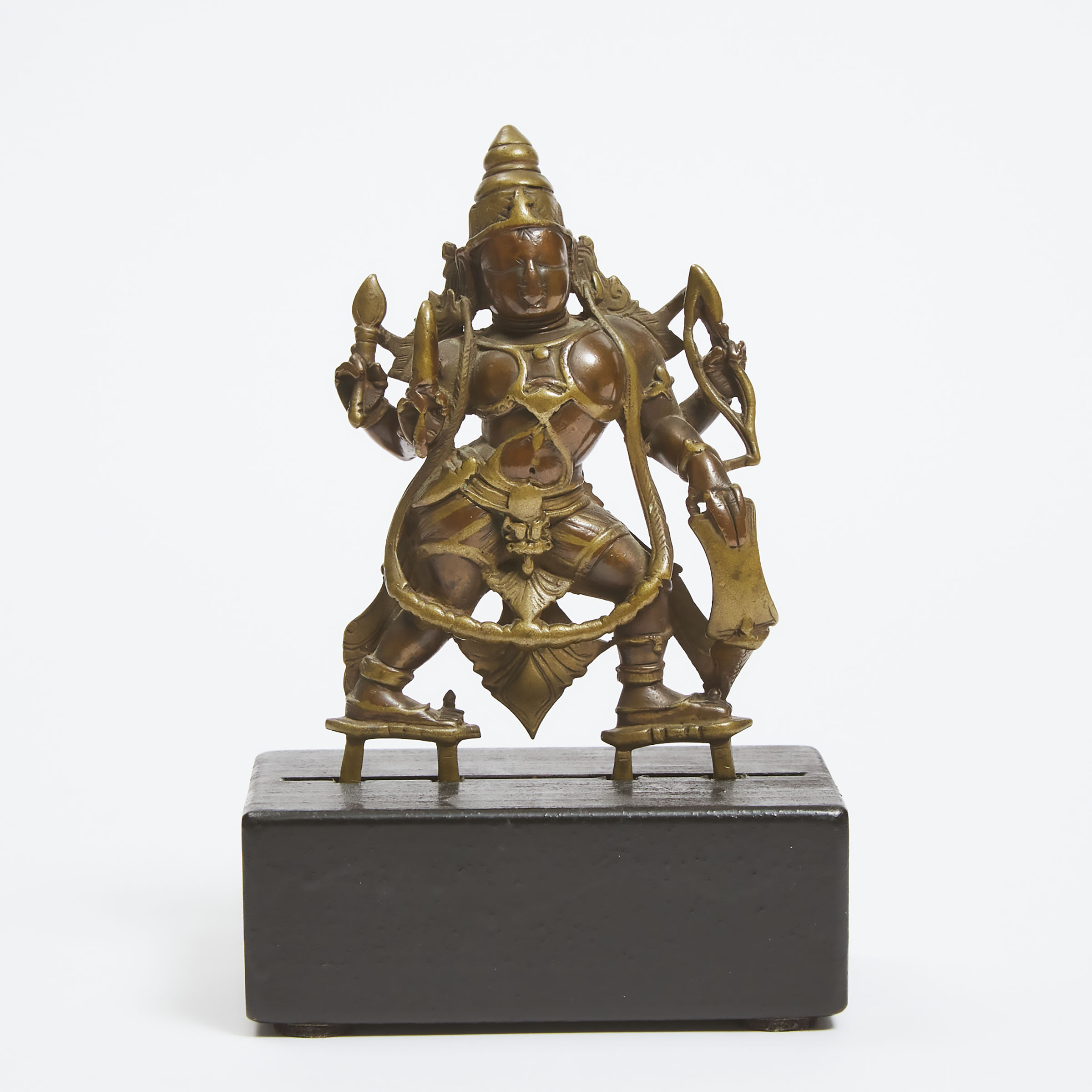 A Bronze Figure of Bhikshatana-Bhairava, South India, 16th Century