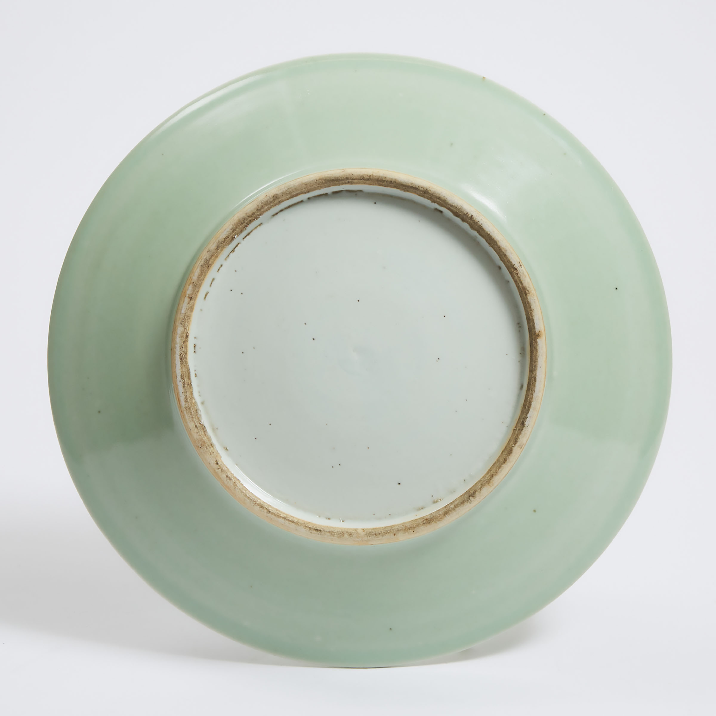 A Chinese Celadon Glazed Charger, 19th/20th Century