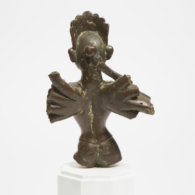 A Bronze Torso of Durga, North India, 17th Century