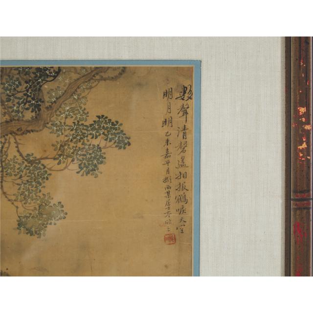 Two Framed Figural Paintings, Qing Dynasty, 19th Century 