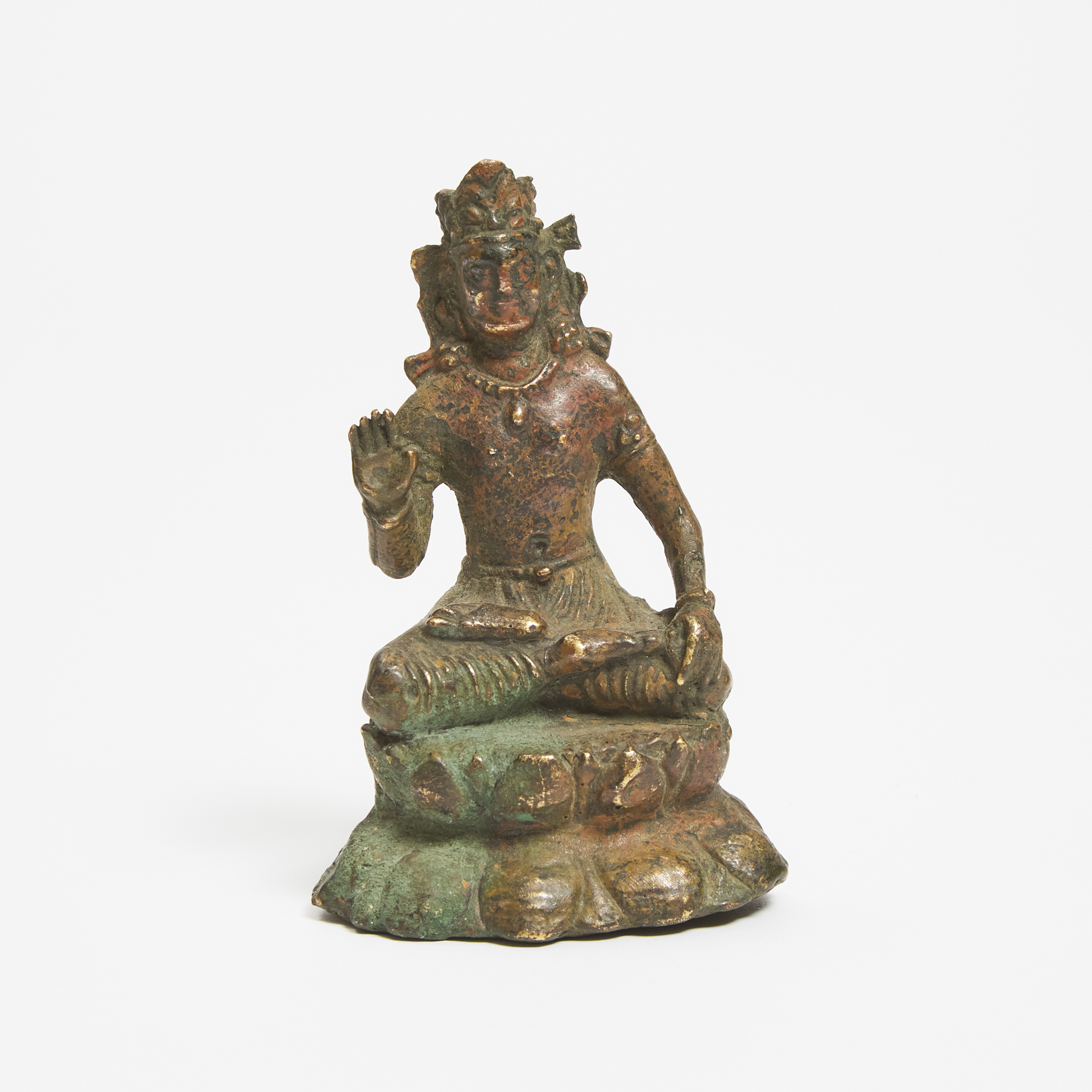 A Bronze Figure of Buddha, Swat Valley, 9th Century or Later