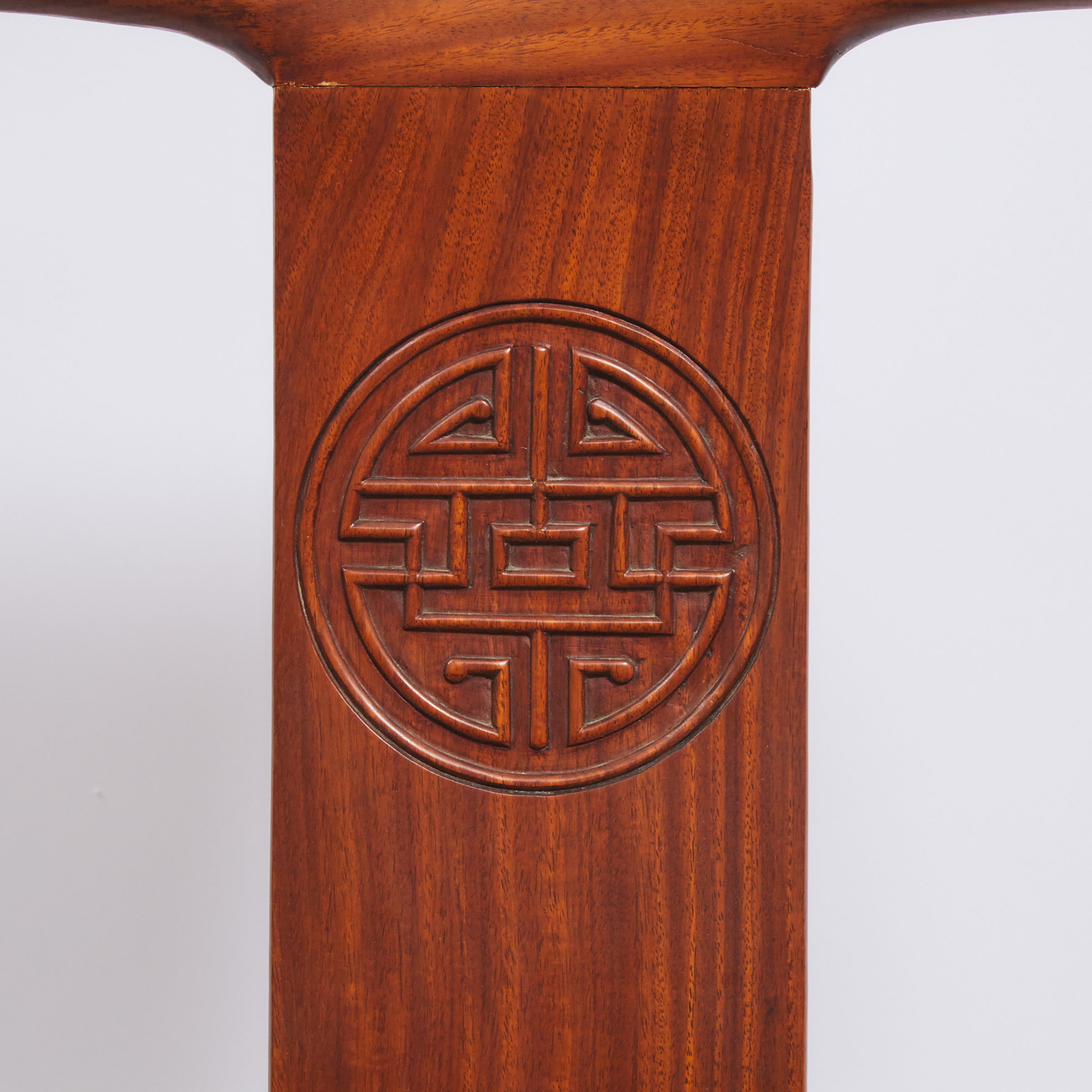 A Chinese Ming-Style Hardwood Chair, Early to Mid 20th Century