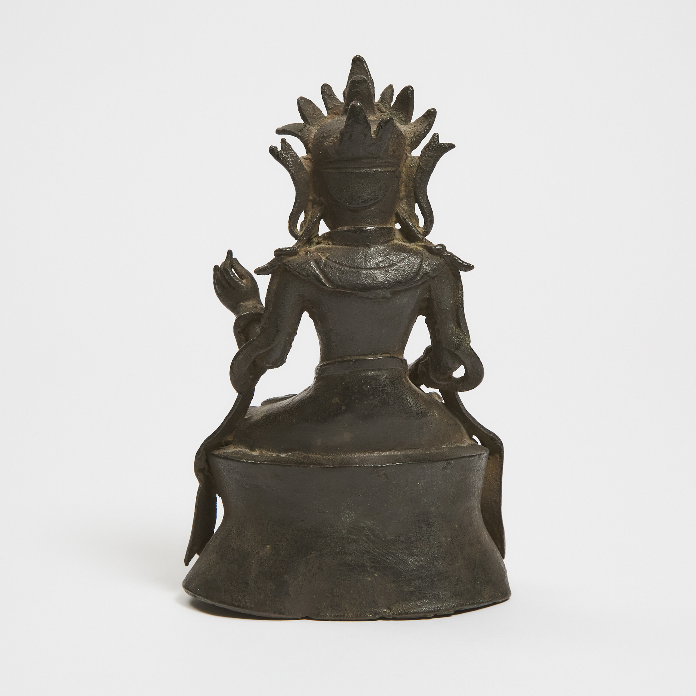 A Bronze Figure of Buddha, Ming Dynasty (1368-1644)