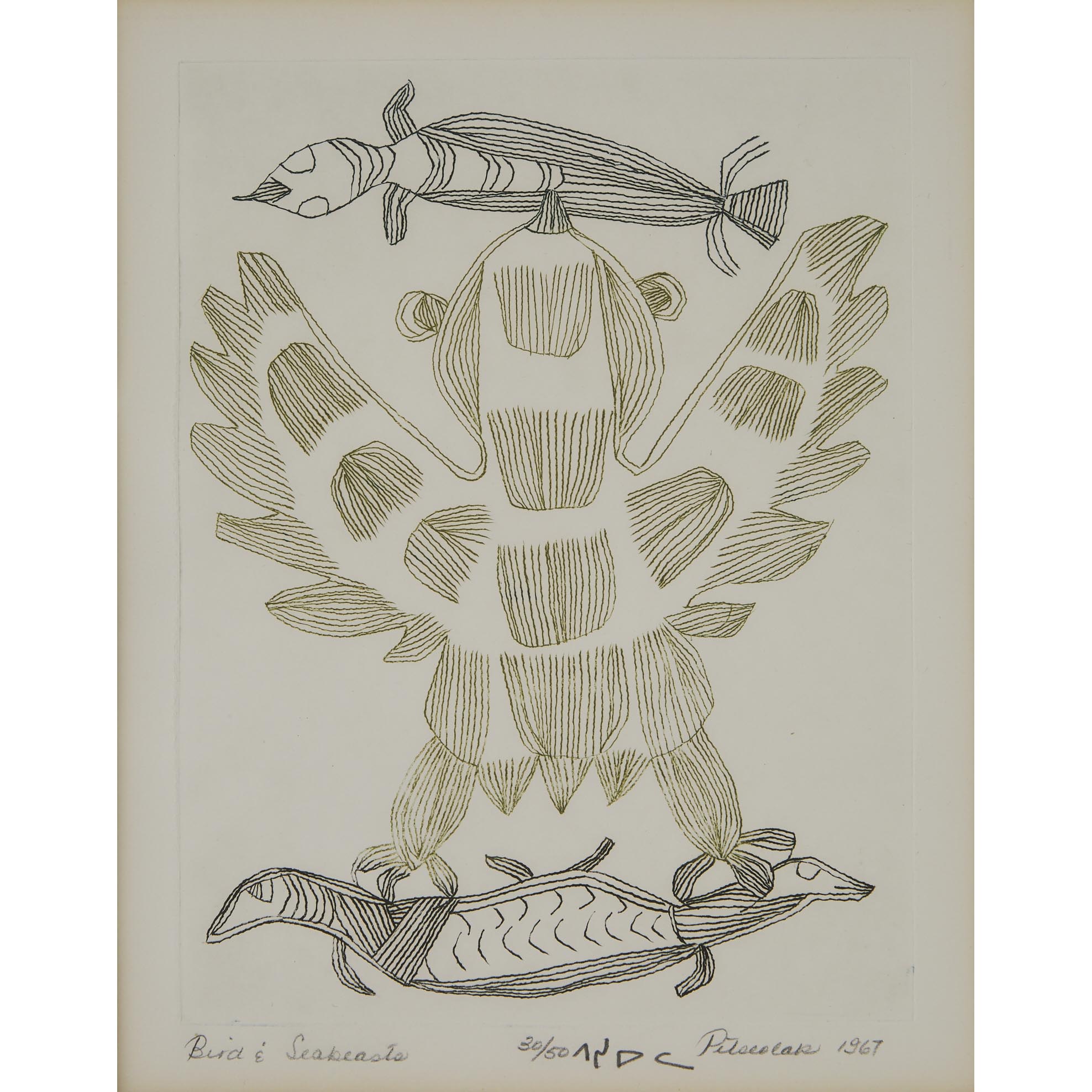 PITSEOLAK ASHOONA, O.C., R.C.A. (1904-1983)