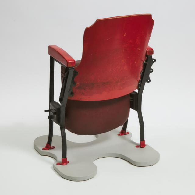 Maple Leaf Gardens Red Seat no. 8, 1931
