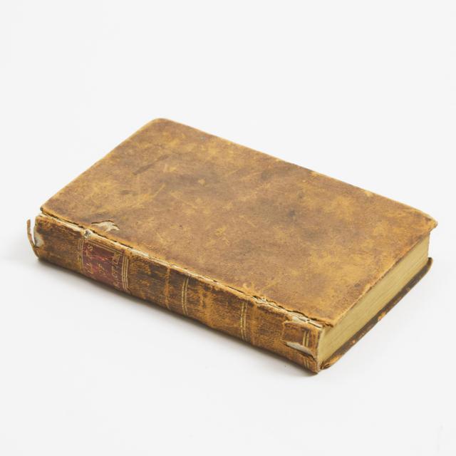 Early Canadian Law Book, 1809