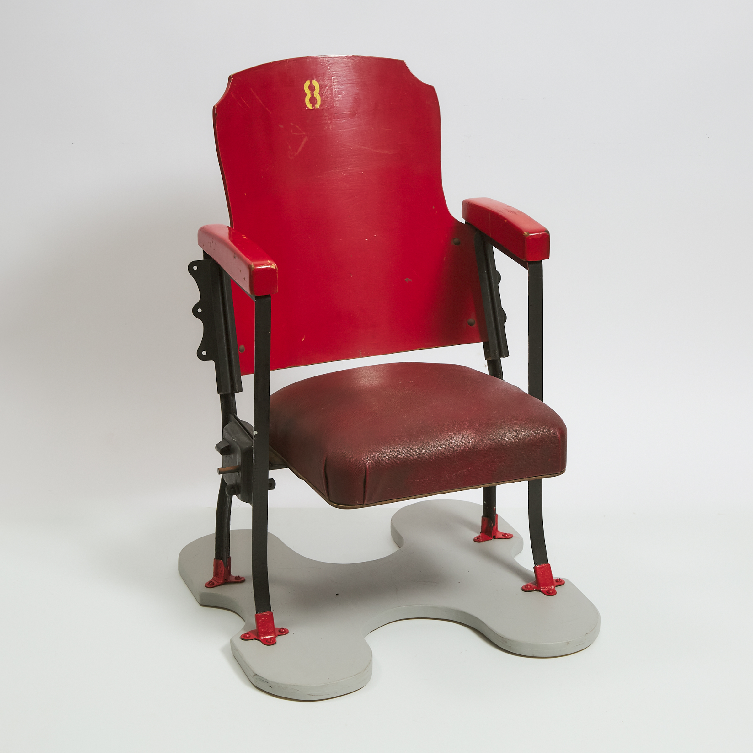 Maple Leaf Gardens Red Seat no. 8, 1931