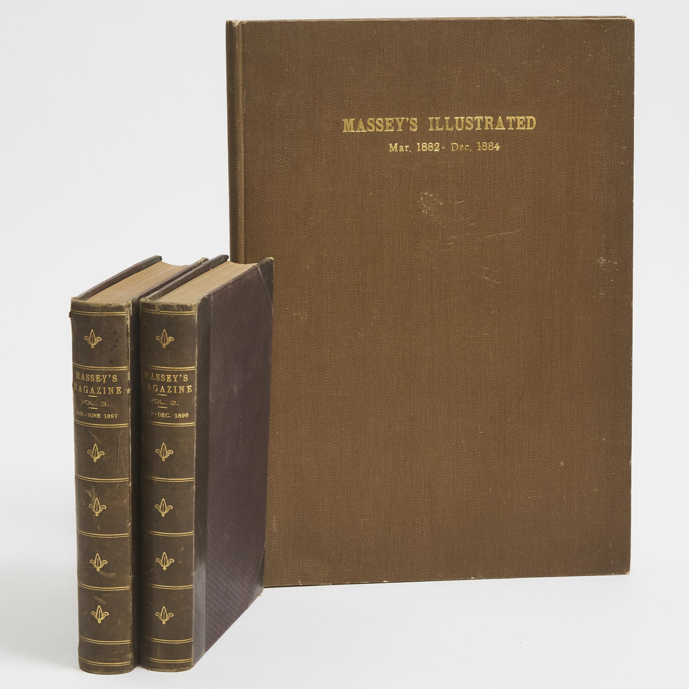 Three Volumes from the Library of Chester D. Massey