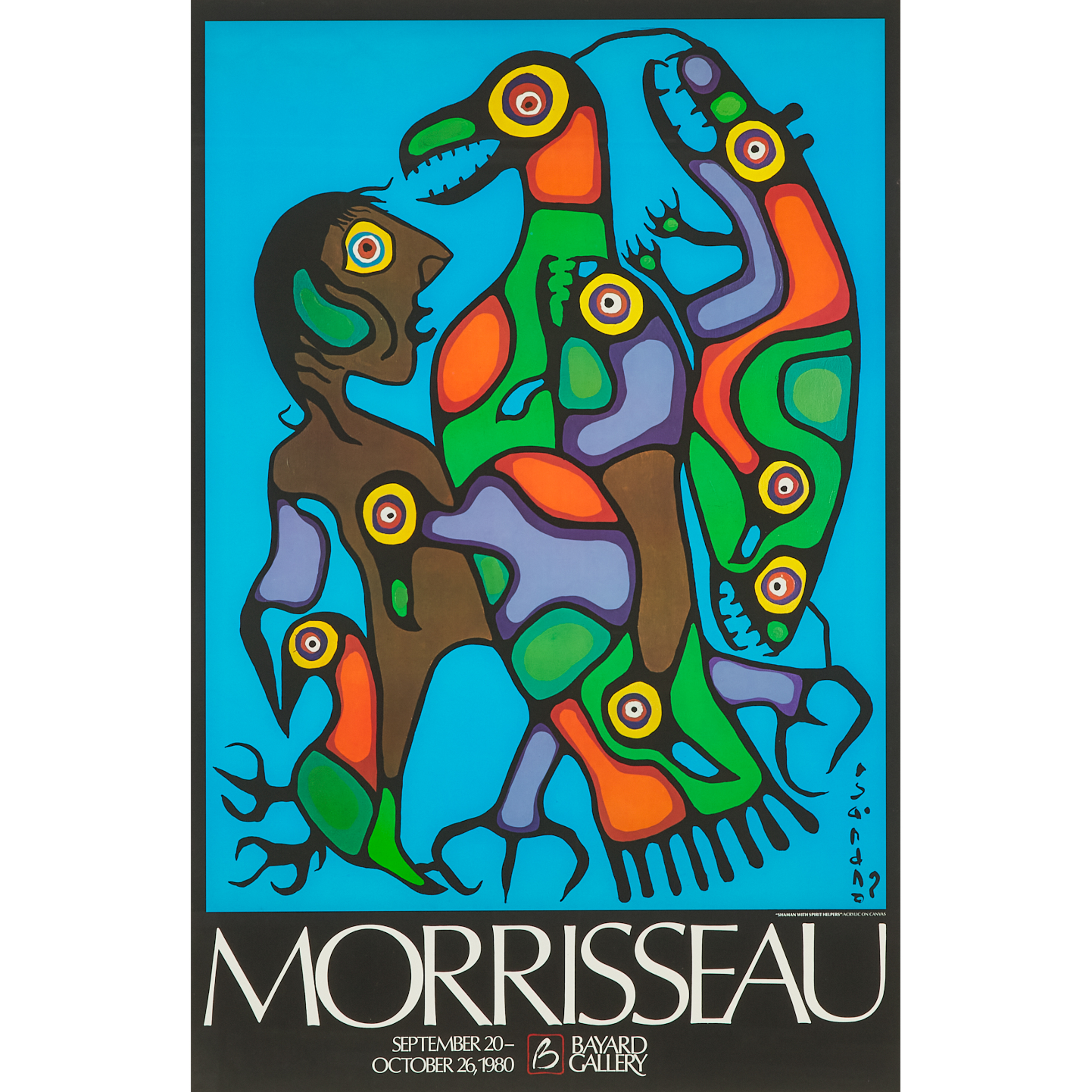 Norval Morrisseau, CM, RCA (1932-2007), Anishinaabe (Ojibwe)