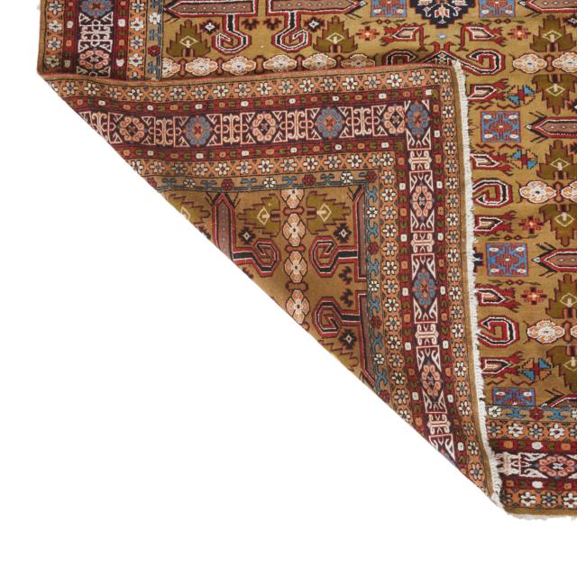 Fine Indian Kashmir Shirvan Perpedile Design Carpet, c.1960