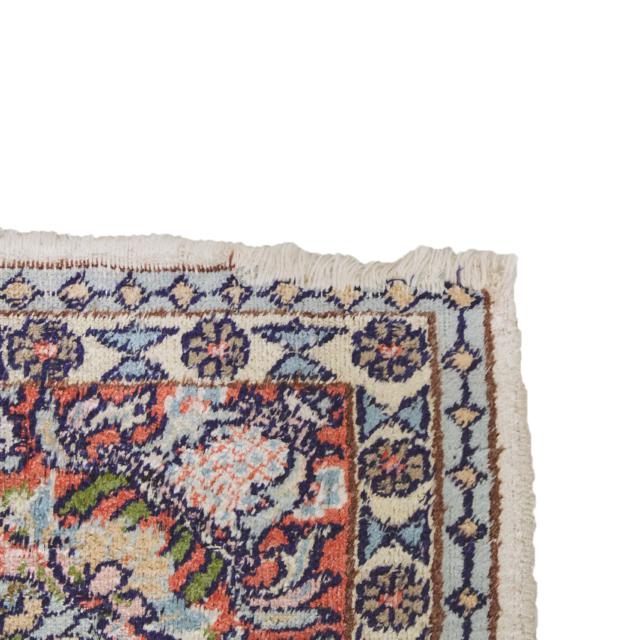 Indian Kashmir (Mercerized Cotton) Carpet, c.1960