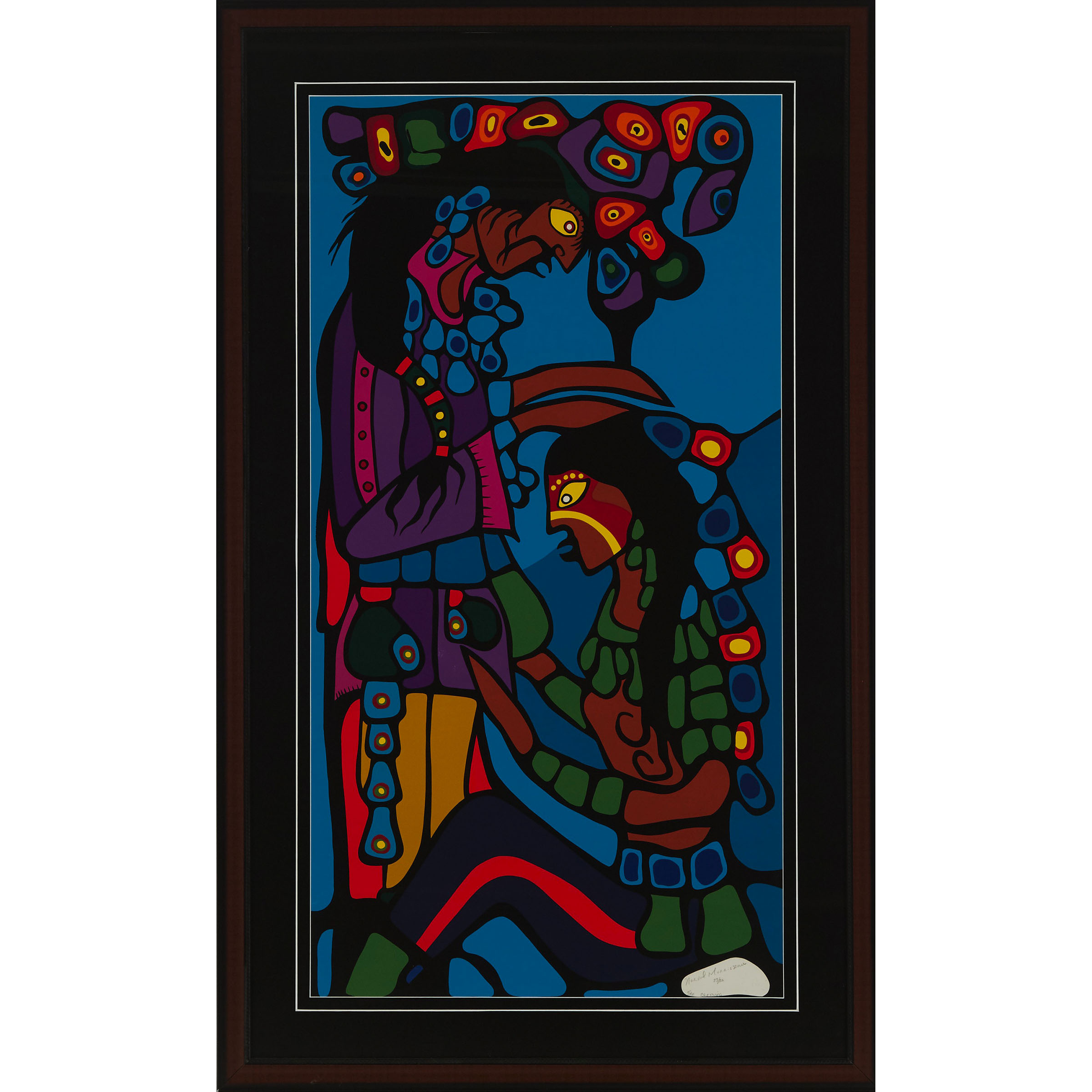 NORVAL MORRISSEAU, R.C.A. (ANISHINAABE, 1931-2007)    