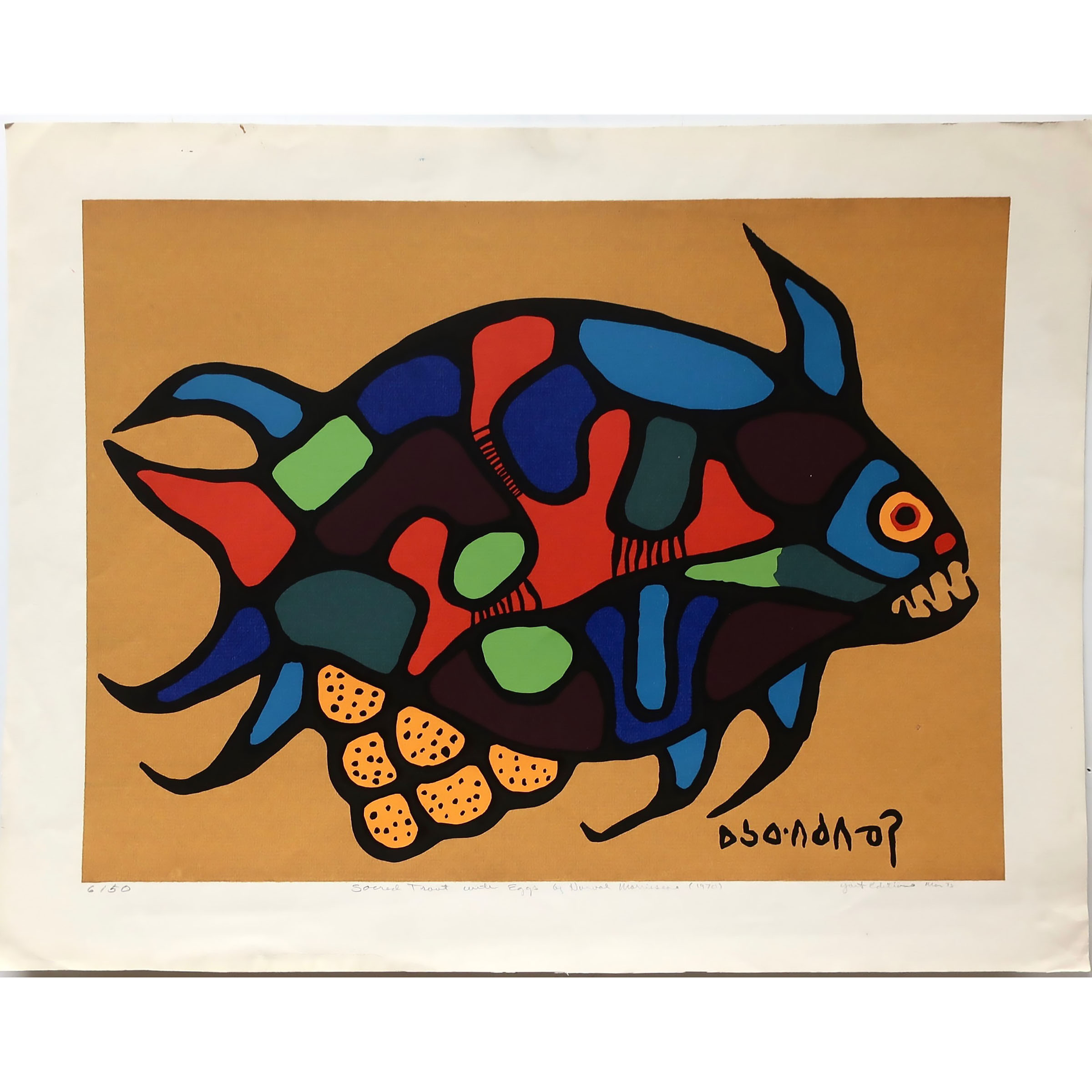 NORVAL MORRISSEAU, R.C.A. (ANISHINAABE, 1931-2007)  